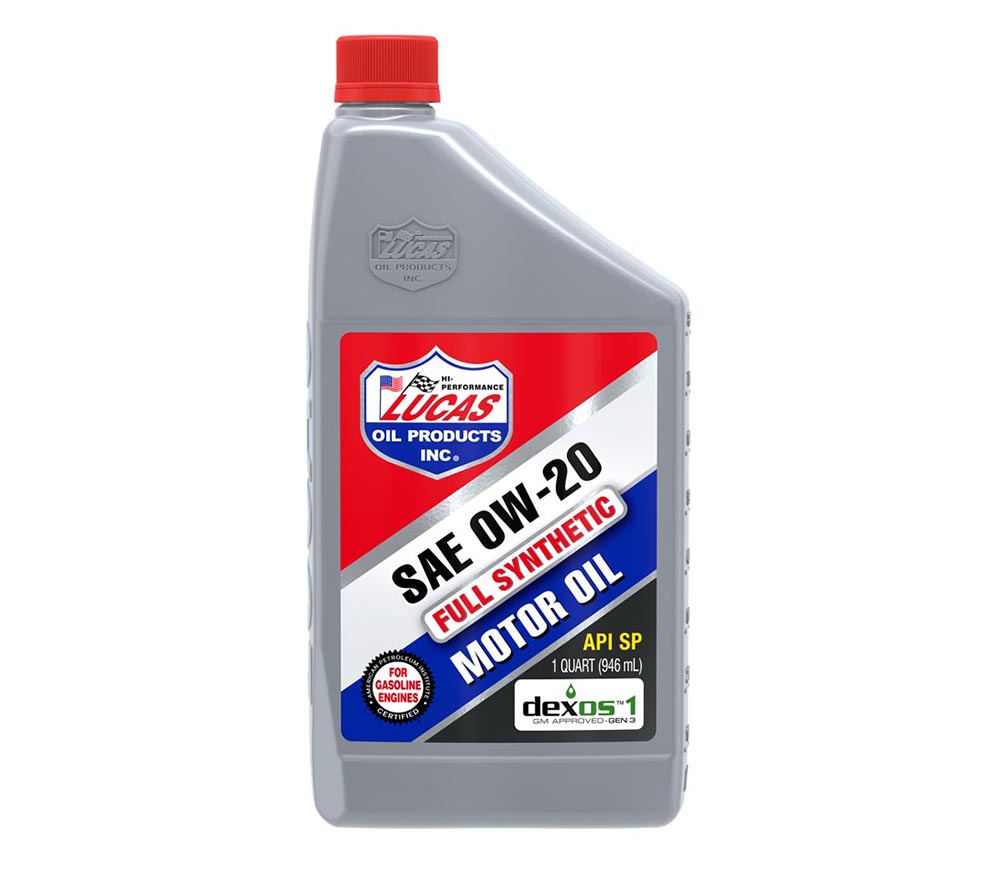 SYNTHETIC MOTOR OILS - SAE 0W-20